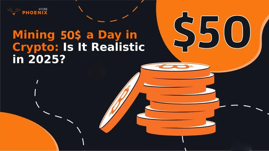 Mining $50 a Day in Crypto: Is It Realistic in 2025?