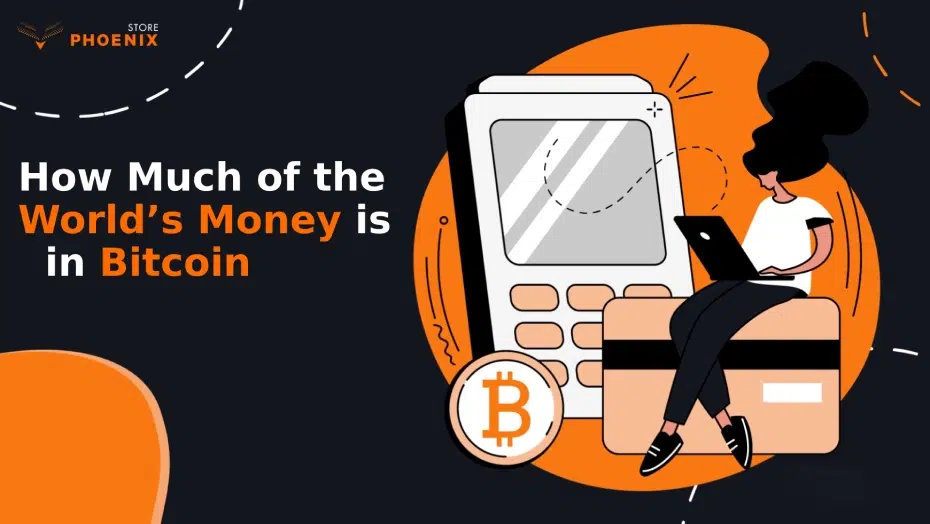 How Much of the World’s Money is in Bitcoin?