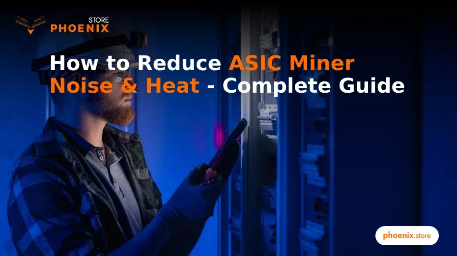 How to Reduce ASIC Miner Noise & Heat: Complete Guide