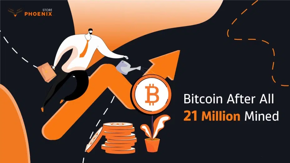 What happens when all bitcoins are mined?